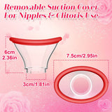 Rose Toy Clitoral Pump Tongue Vibrating Suction