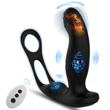 Remote Control Double Ring Prostate Massager Anal Plug