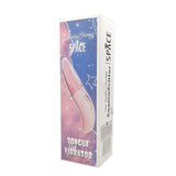 Pink Tongue Licking G-Spot Stimulation Vibrator for Women