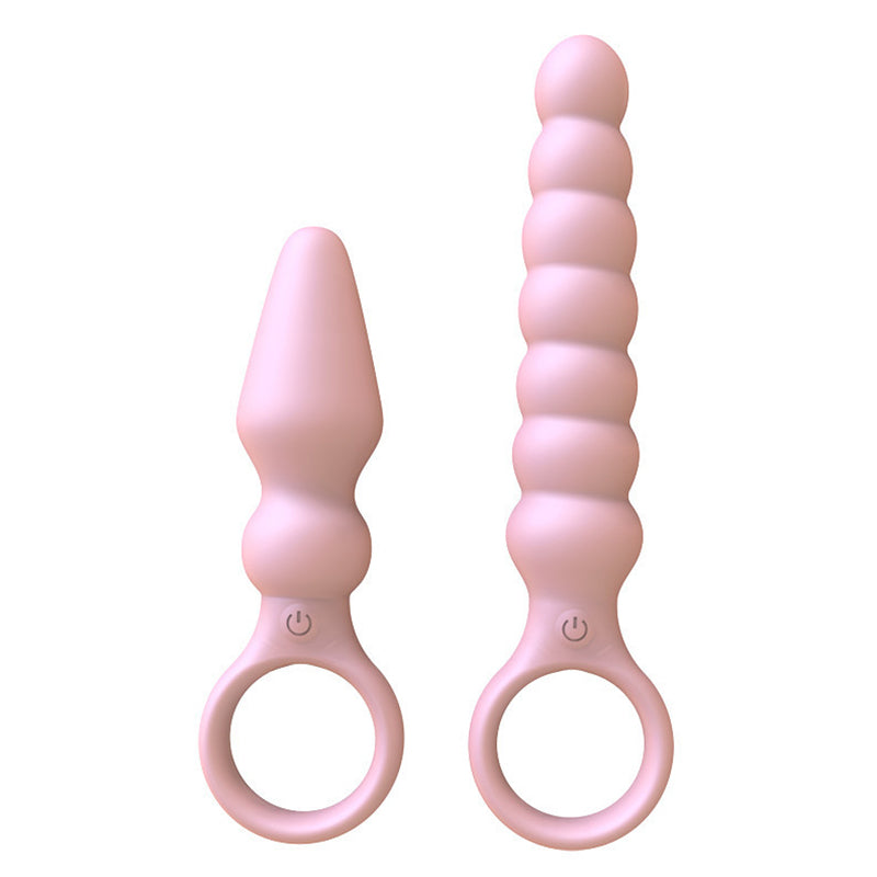 Light Pink Silicone Butt Plug Anal Vibrators