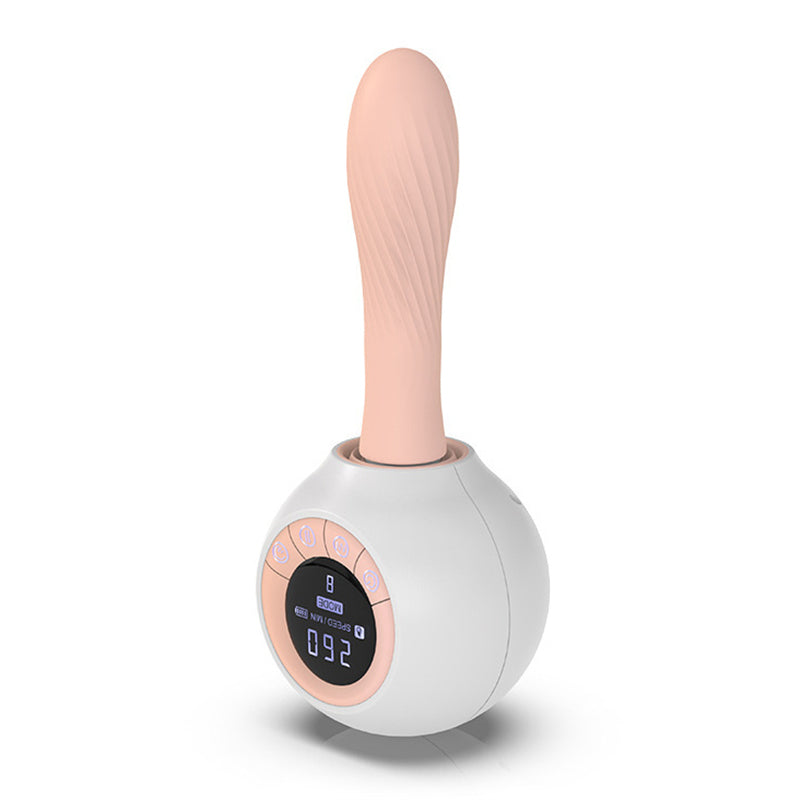 Heating Thrusting Sex Vibrating Dildos in 2 Colors