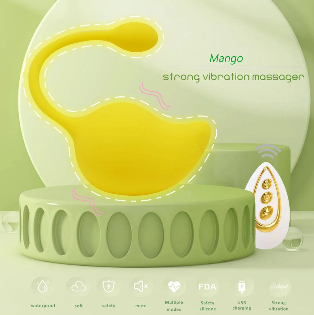 Mini Mango Remote Control Sex Toys Egg Vibrators