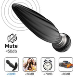 360° Rotating Anal Vibrators with Remote Control