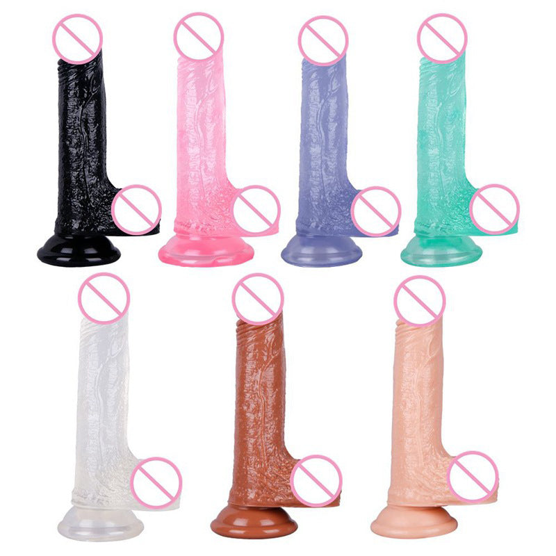 Flexible Realistic Dildo with Strong Suction Cup