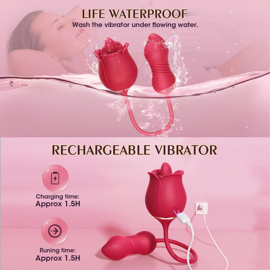 Rose Toy Vibrator For Women