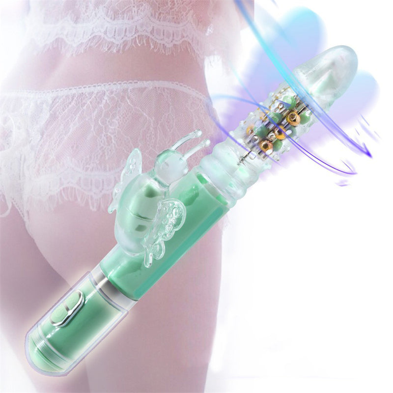 Green Butterfly Sex Toy- Vibrating Dildos for Women