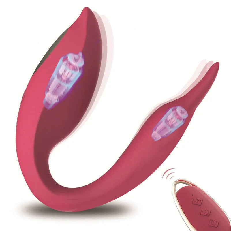 Multi-frequency Tongue Licking Clit Stimulation Female Wearable Vibrator