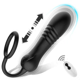 Wireless Remote Control Vibration Telescopic Massager Adult Dildos