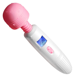Pink White Female Clitoris Stimulator G Spot Wand Vibrator