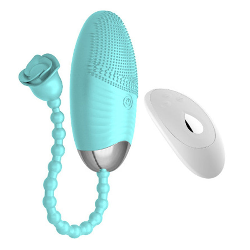 App Control/Wireless Remote Control Rose Egg Vibrator for Women