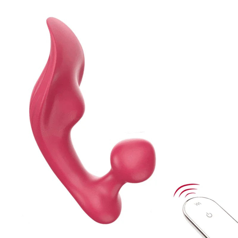 Invisible Wearable 9 Modes Anal Vibrator with Remote Control