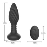 Spiral Sex Toys G-Spot Vibrators Anal Dildos
