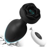 Rosebud App Remote Control 10 Frequency Vibration Rose Anal Vibrator