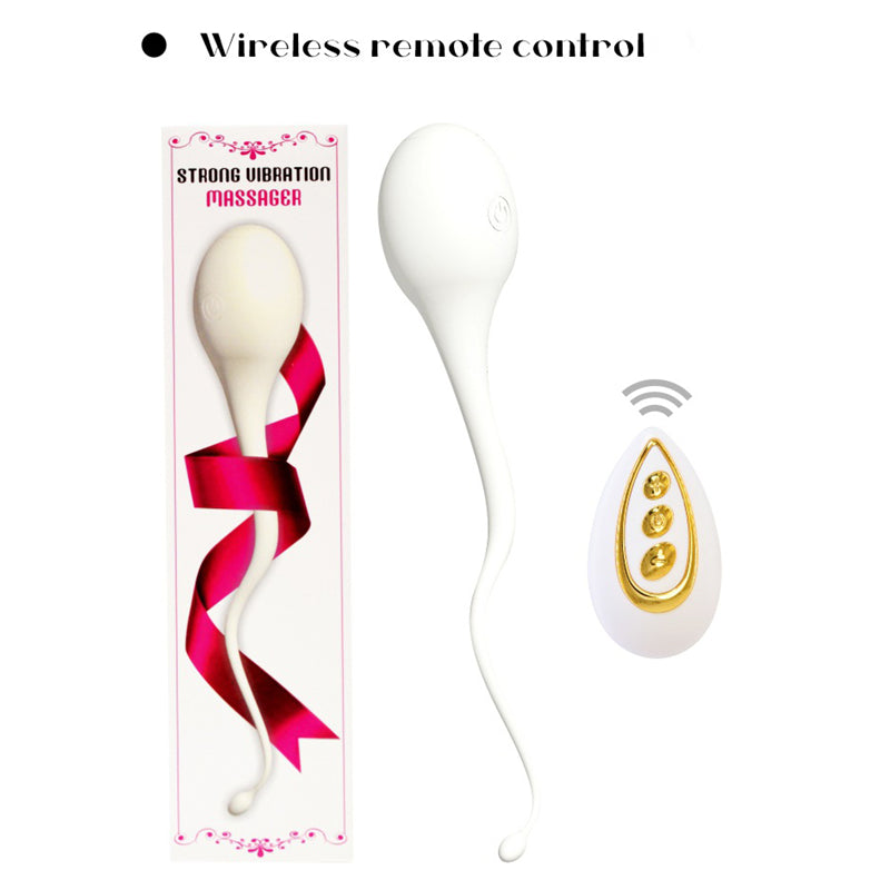 Pink & White Tadpole Adult Sex Toys Female Vibrator