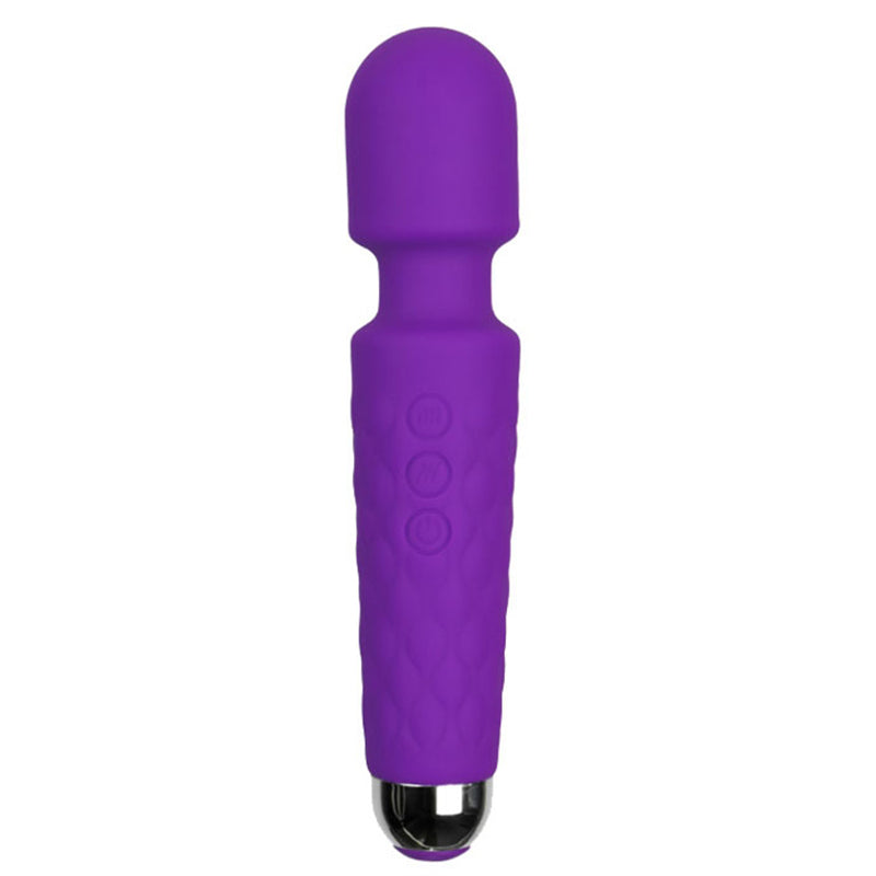 Silicone Wand Vibrators Electric Stimulation Massage Stick for Women