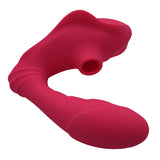 Rechargeable Clit G-spot Massager Vibrating Sucking Device
