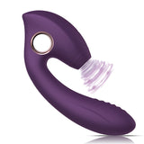 Nipple Massager G-Spot Climax Vibrating Dildos with Suction