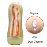 Manual 3D Realistic Anal Vagina Pussy Pocket for Men
