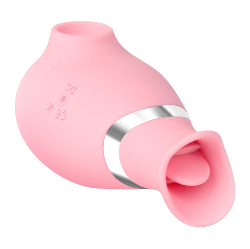 7 Licking & Sucking Modes Adult Women Nipple Massager Vibrator