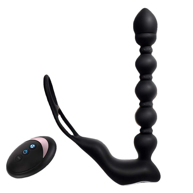Silicone Anal Butt Plug with 10 Vibration Modes