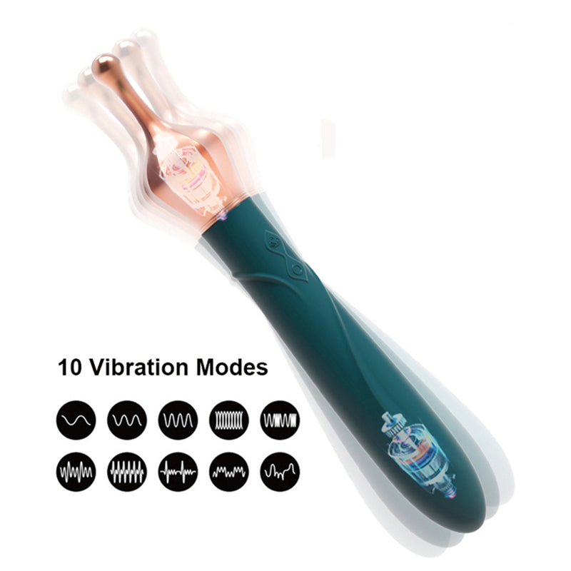 Strong Shock Pen G-Spot Vibrator with 10 Vibration Modes