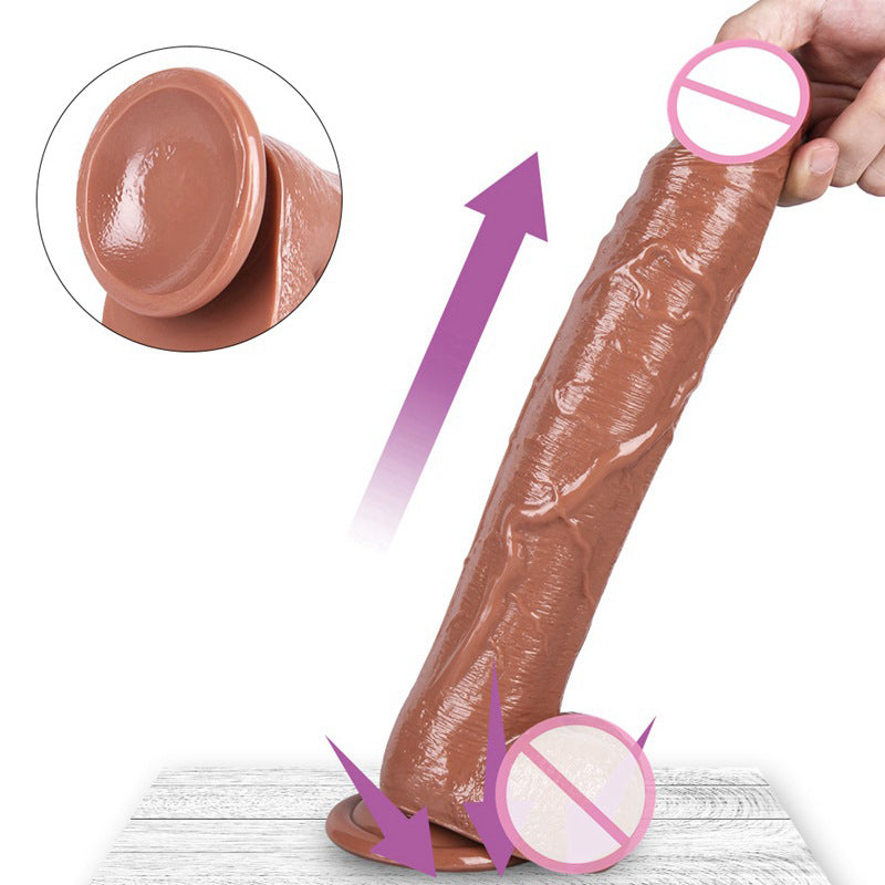 Simulation Silicone Huge Dildo for Couple, Lover, Female